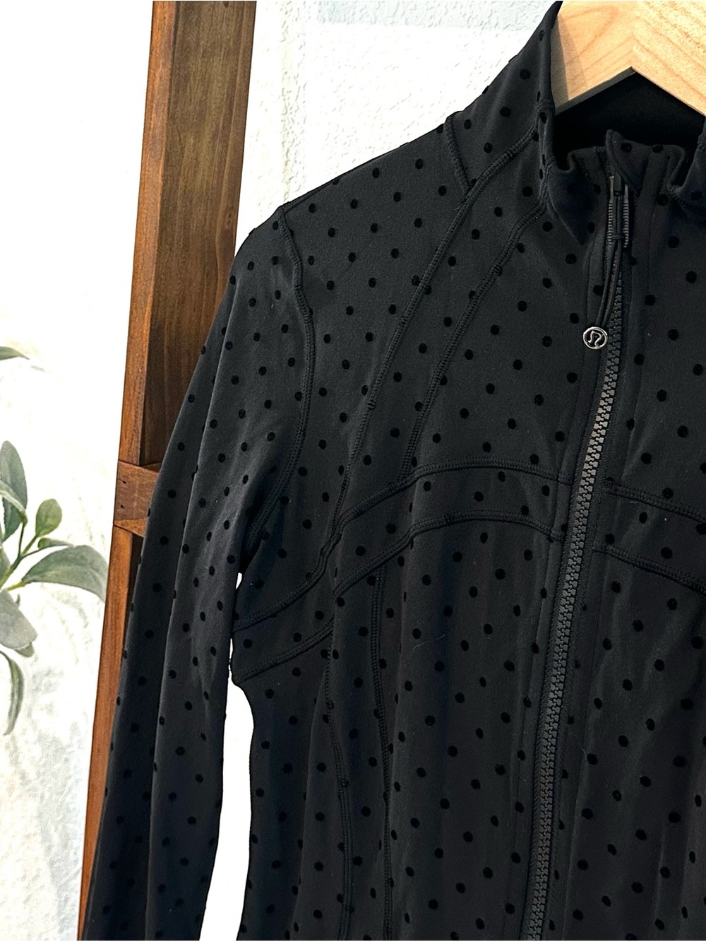 Rare Lululemon Define Jacket Nulu Polka Flock Black 6